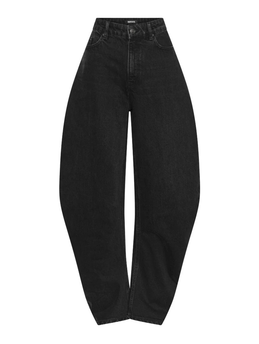 ROTATE BIRGERCHRISTENSEN Jeans Black denim