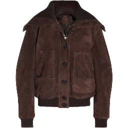 The Attico Jackets Dark Brown
