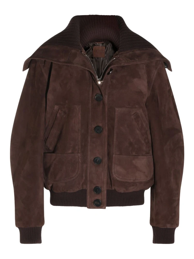 The Attico Jackets Dark Brown