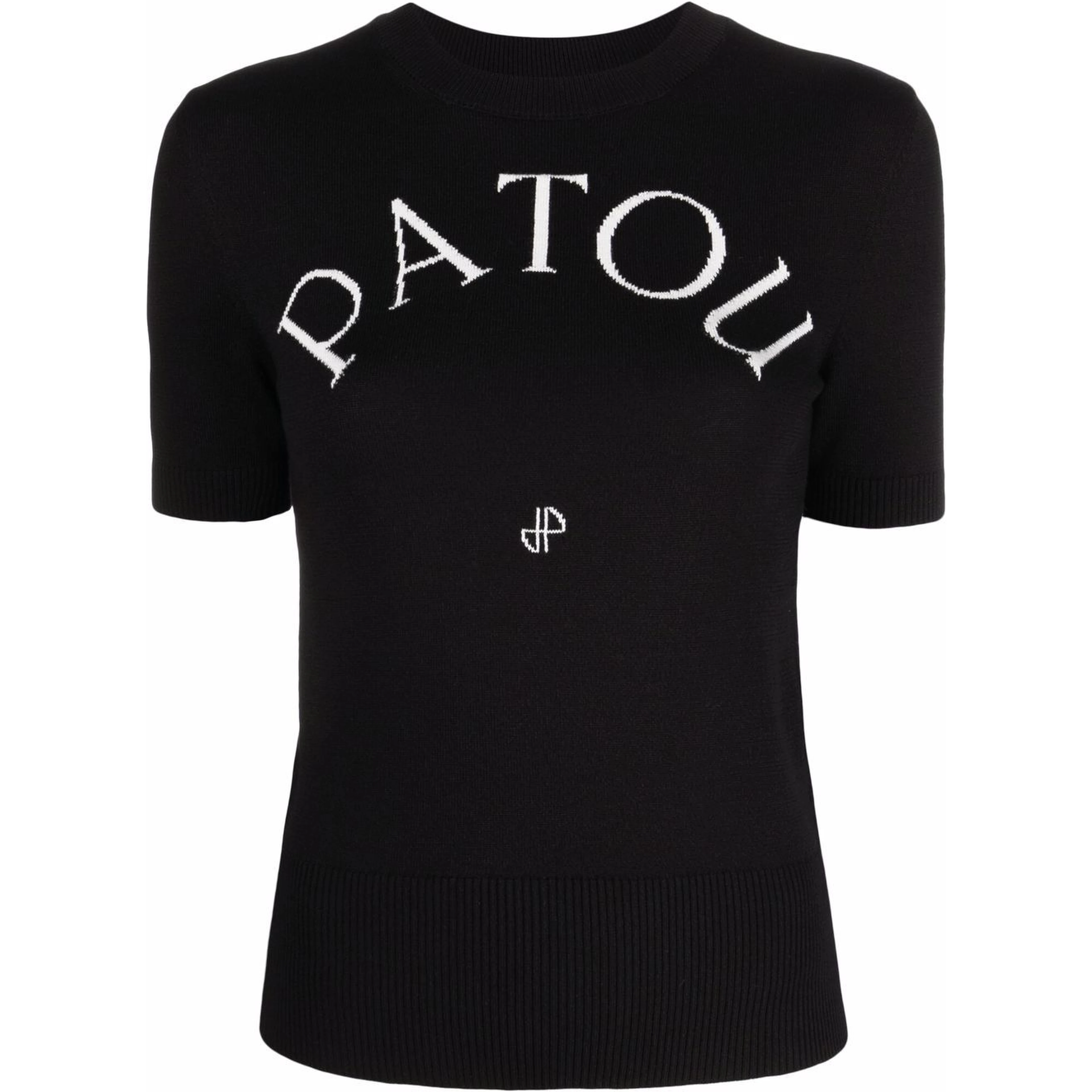 PATOU T-shirts and Polos Black