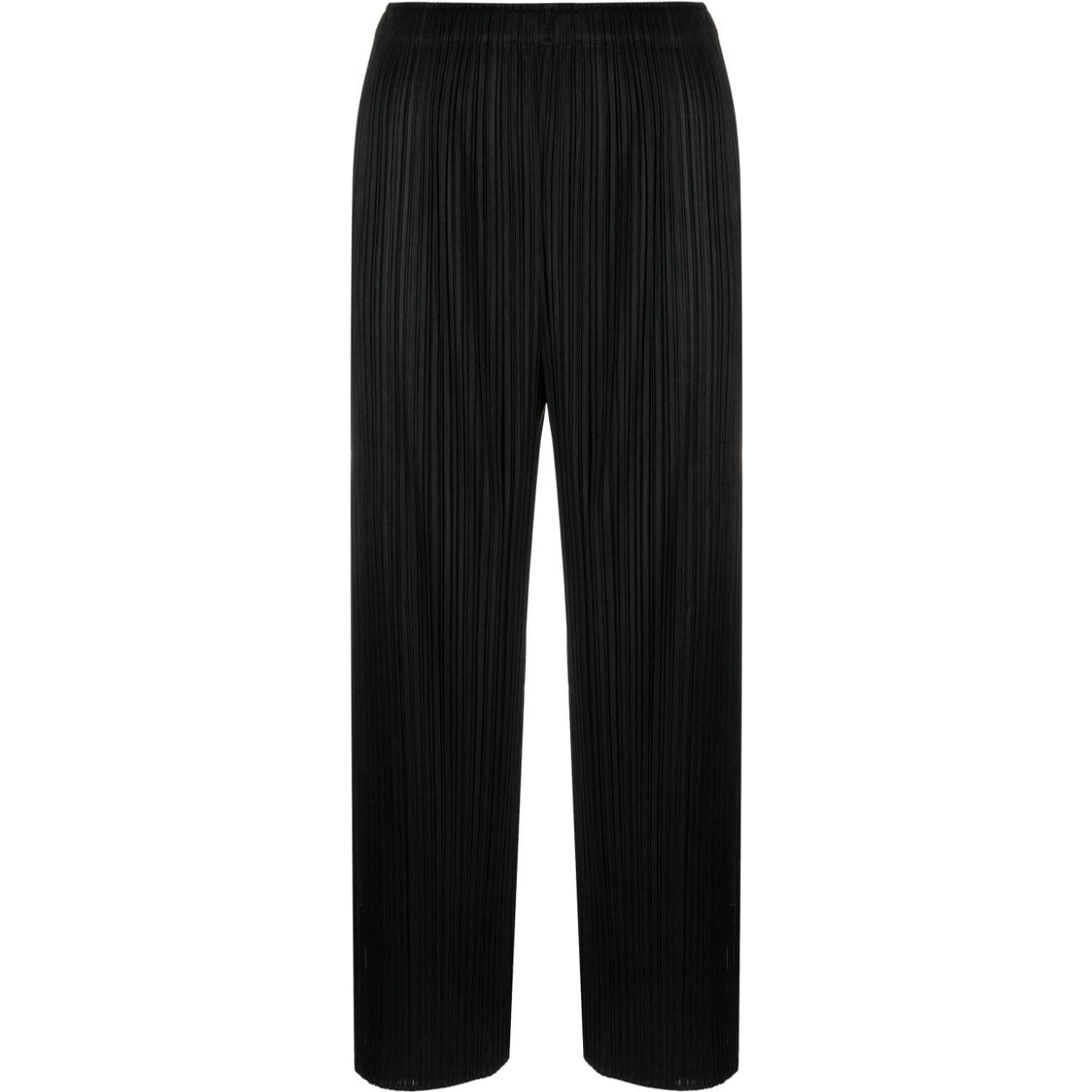 ISSEY MIYAKE PLEATS PLEASE Trousers Black