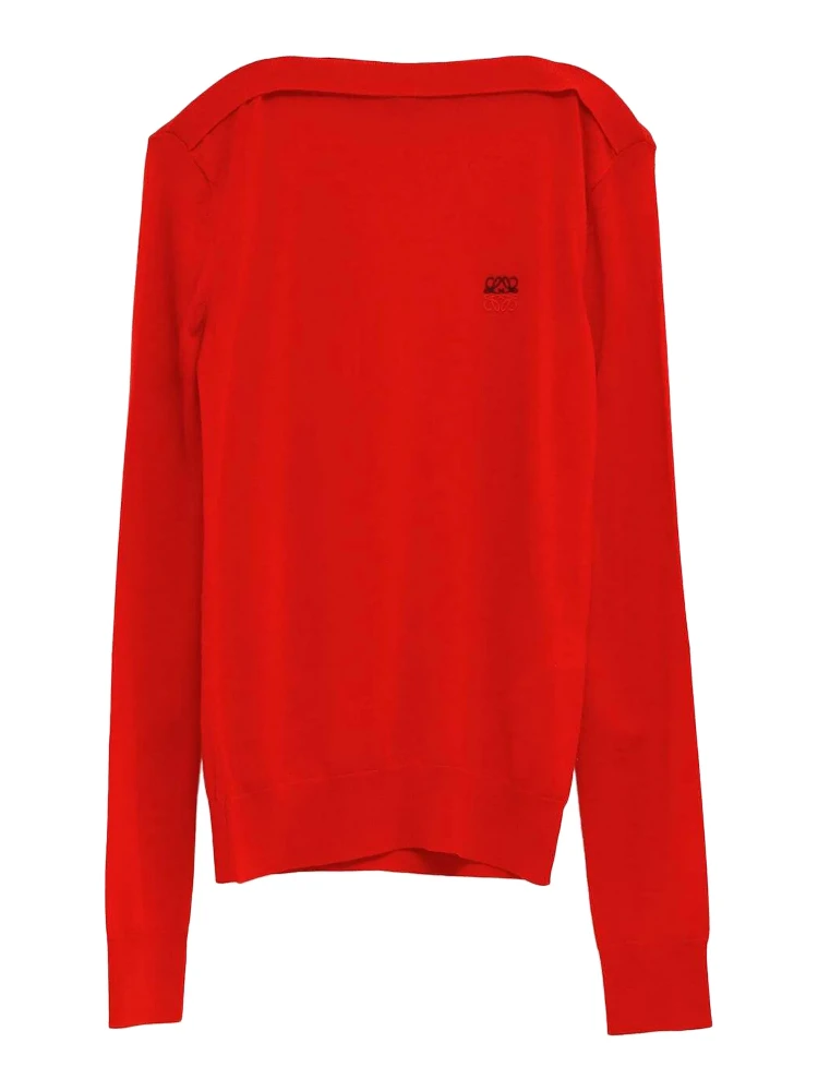 Loewe Sweaters Red