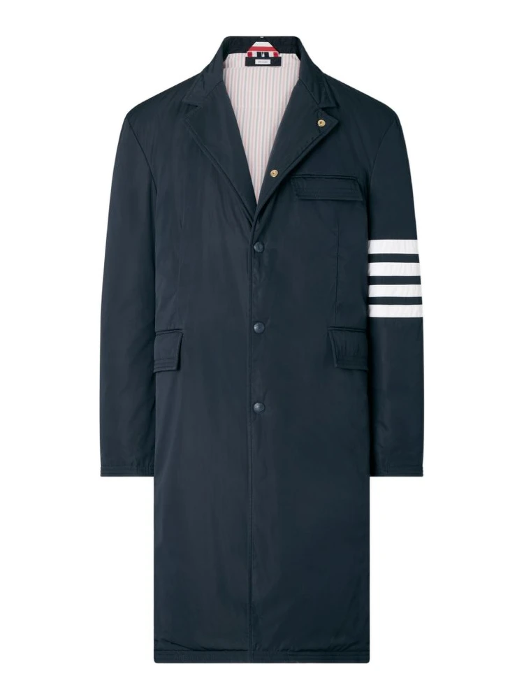 Thom Browne Coats Navy