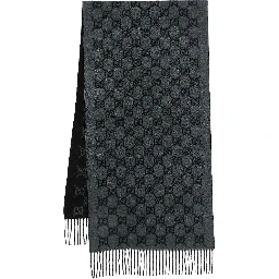 Gucci Scarfs Graphite/black