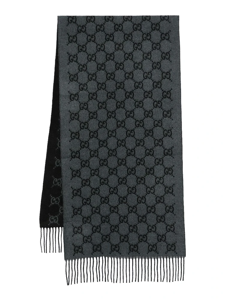 Gucci Scarfs Graphite/black
