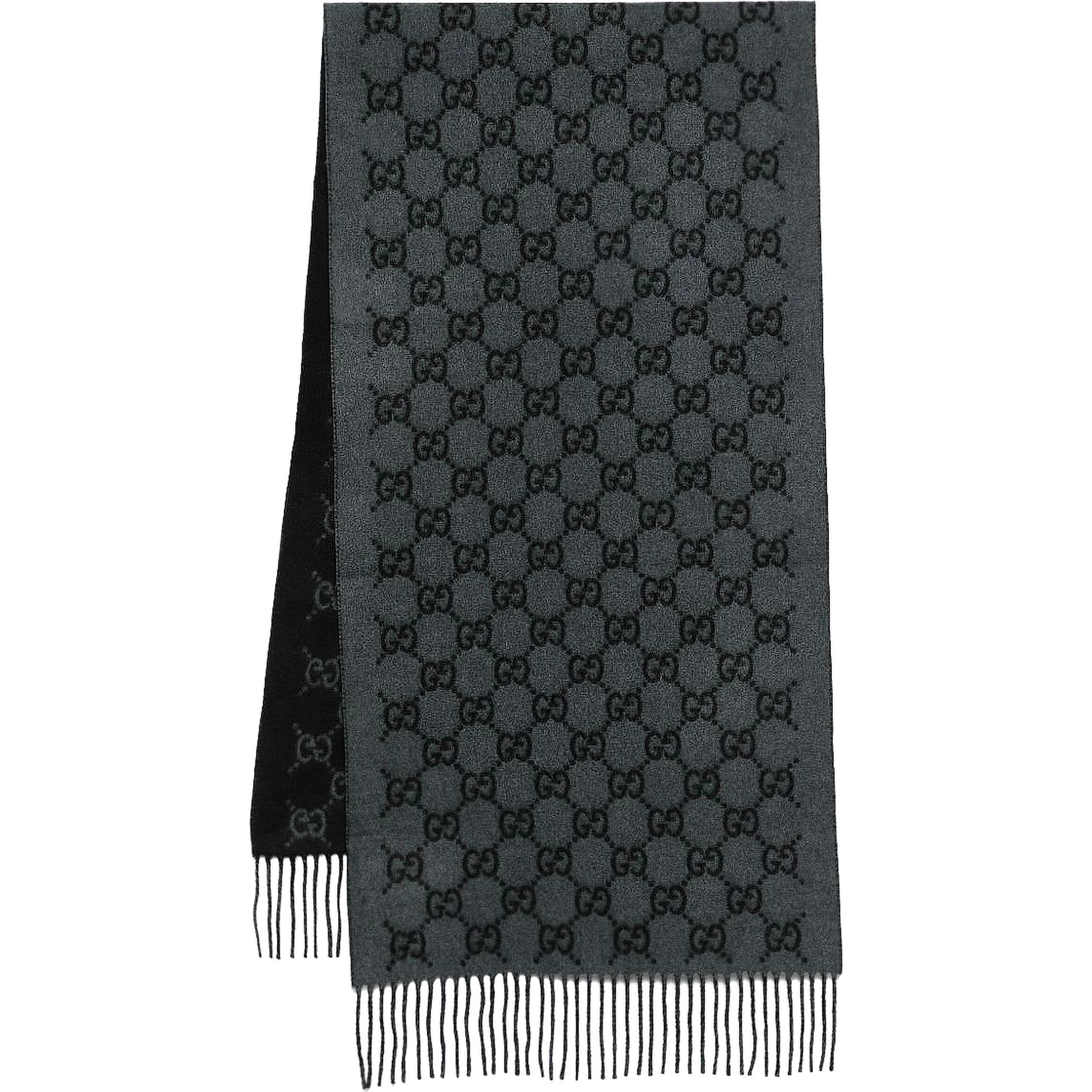 Gucci Scarfs Graphite/black