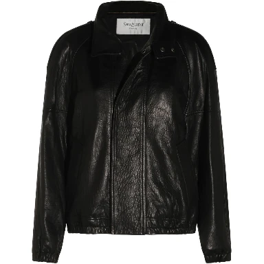 Saint Laurent Coats Black