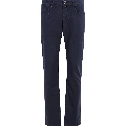 Jacob Cohen Trousers Navy blue