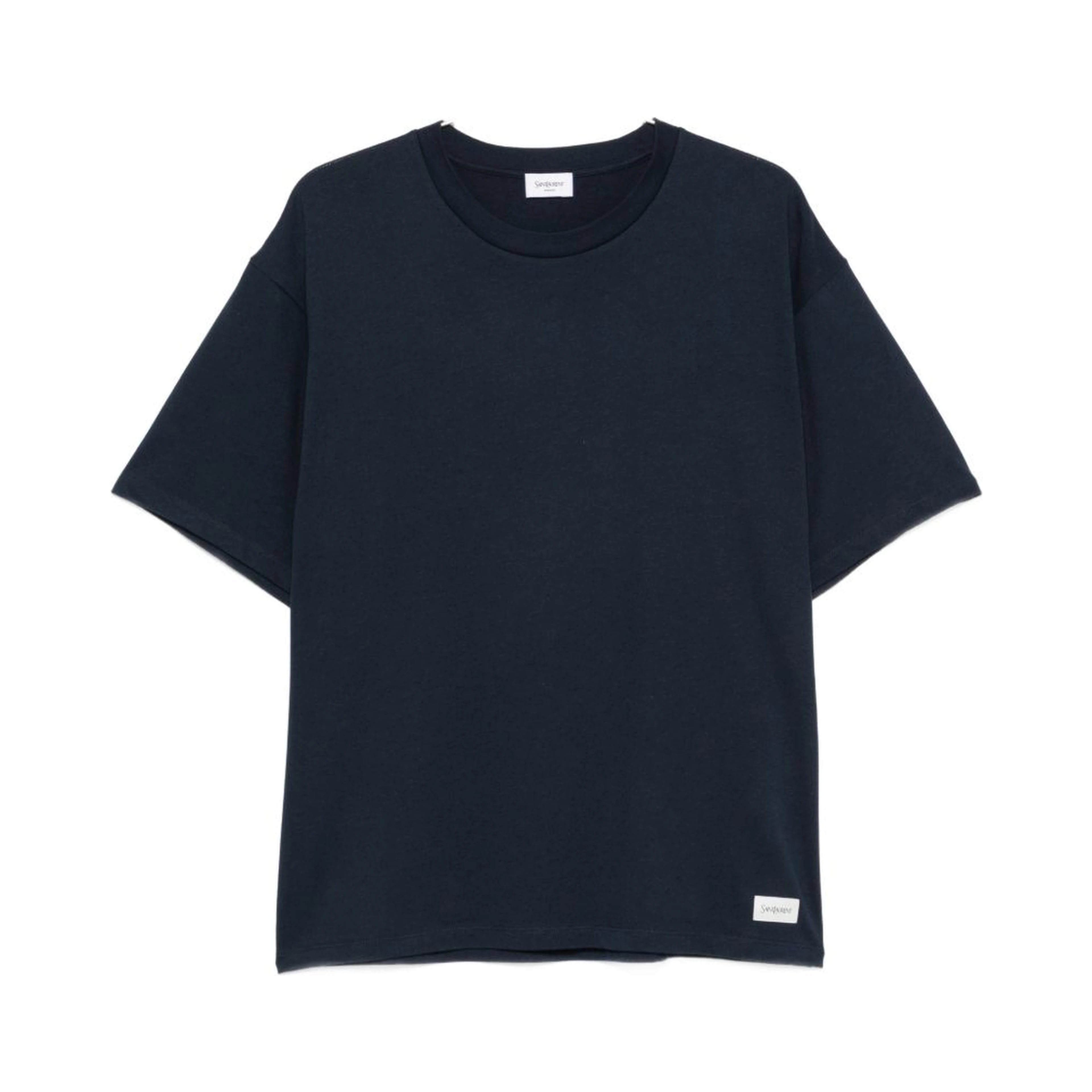 Saint Laurent T-shirts and Polos Navy
