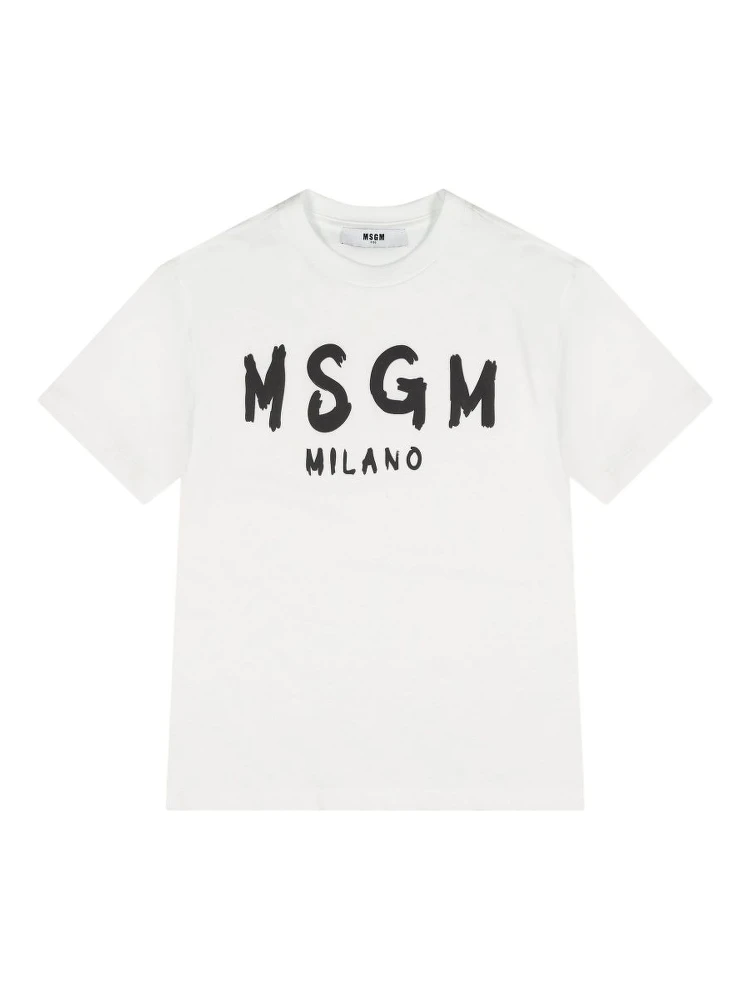 MSGM KIDS T-shirts and Polos White