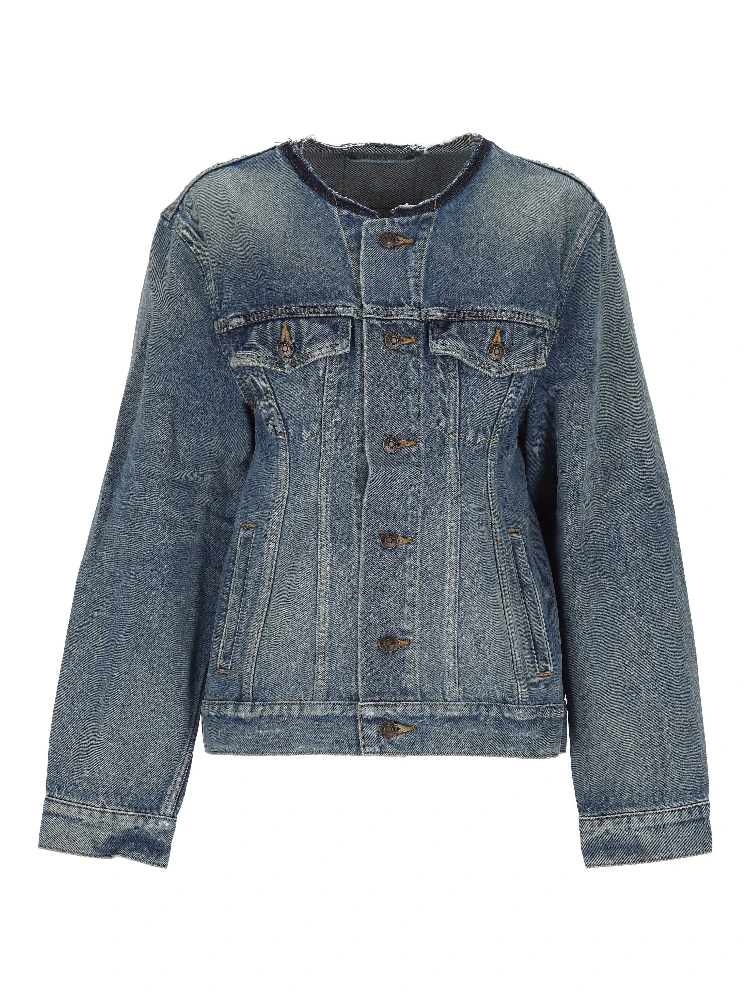 Balenciaga Jackets Dark blue