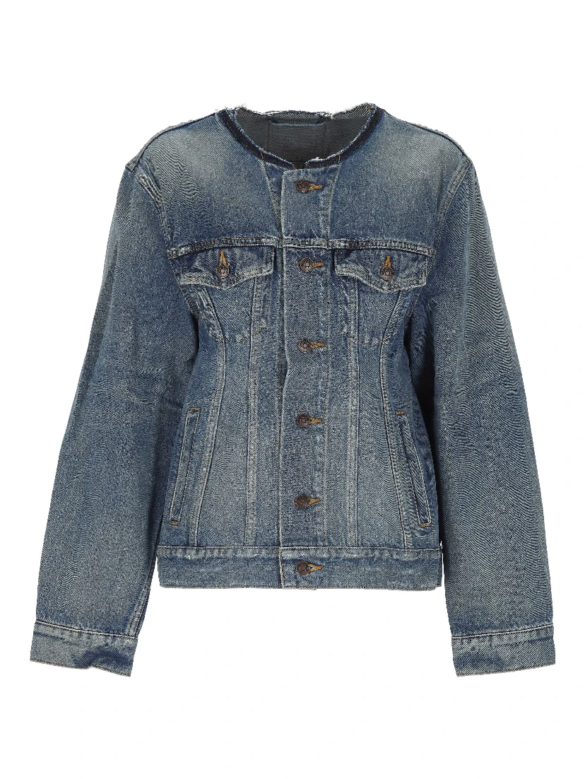 Balenciaga Jackets Dark blue