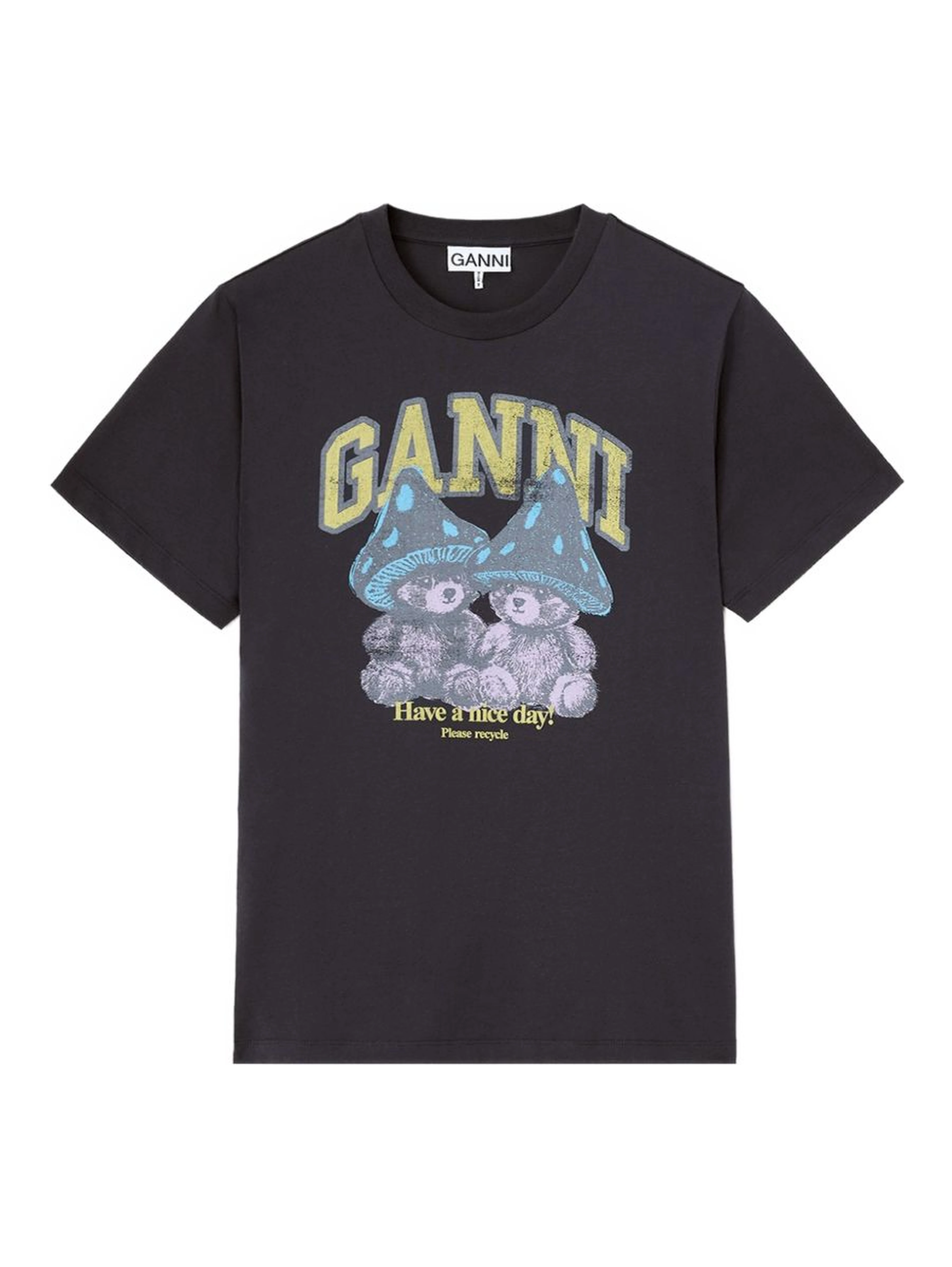 GANNI T-shirts and Polos Phantom