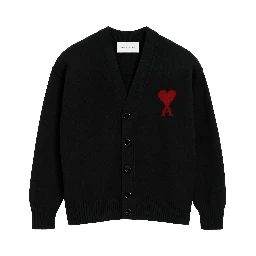 Ami Sweaters Black/red