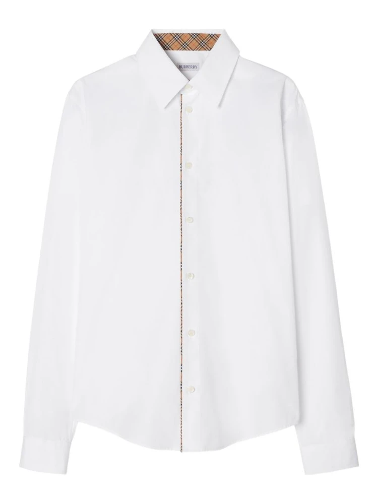 Burberry Shirts Optical White