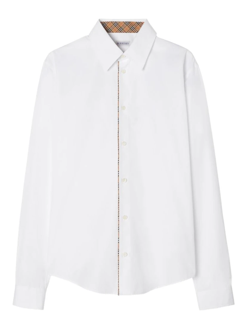 Burberry Shirts Optical White
