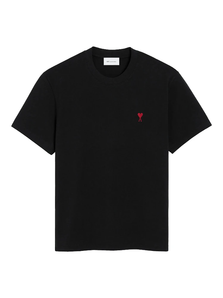 Ami T-shirts and Polos Black