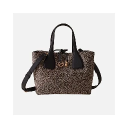 Borbonese Bags.. Natural/Black