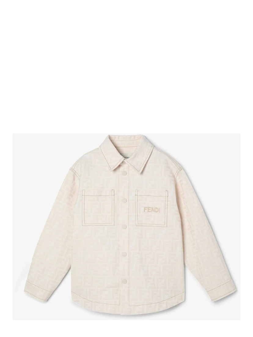 FENDI KIDS Jackets Stone