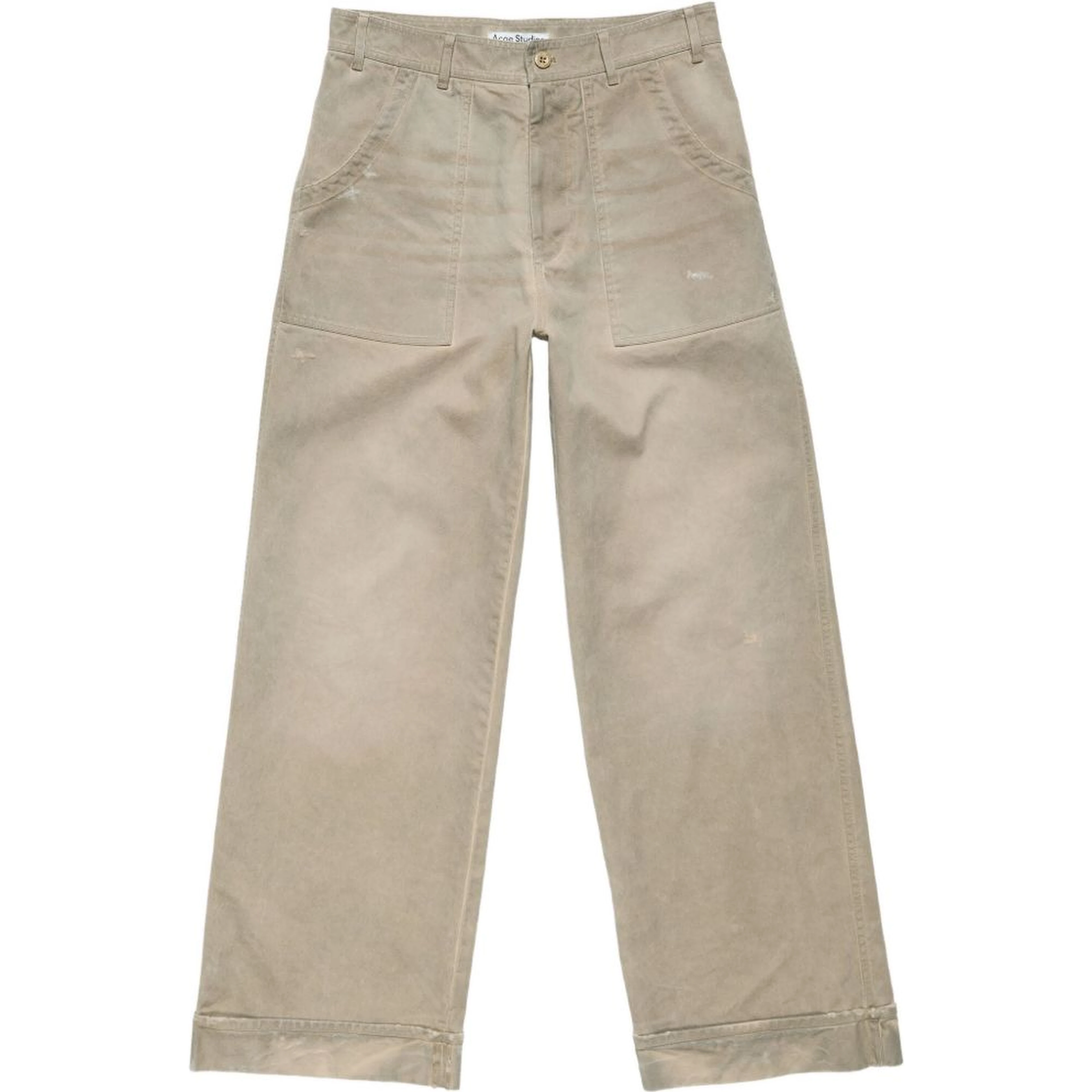 Acne Trousers Camel beige
