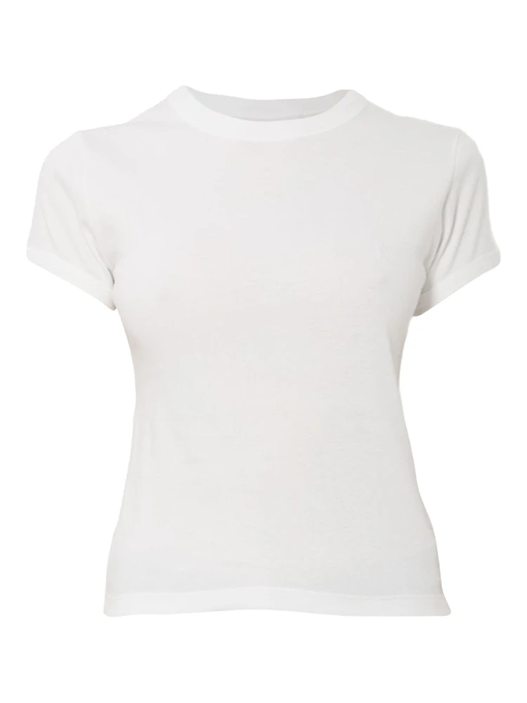 Saint Laurent T-shirts and Polos White