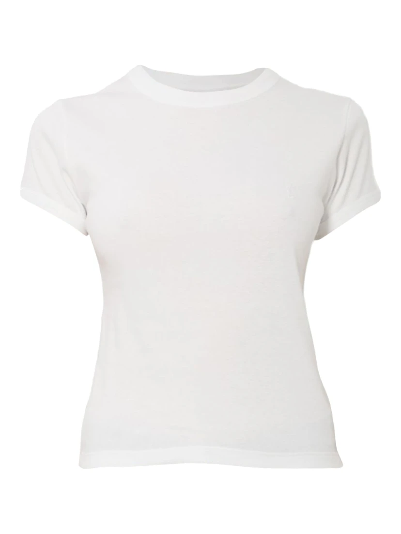 Saint Laurent T-shirts and Polos White
