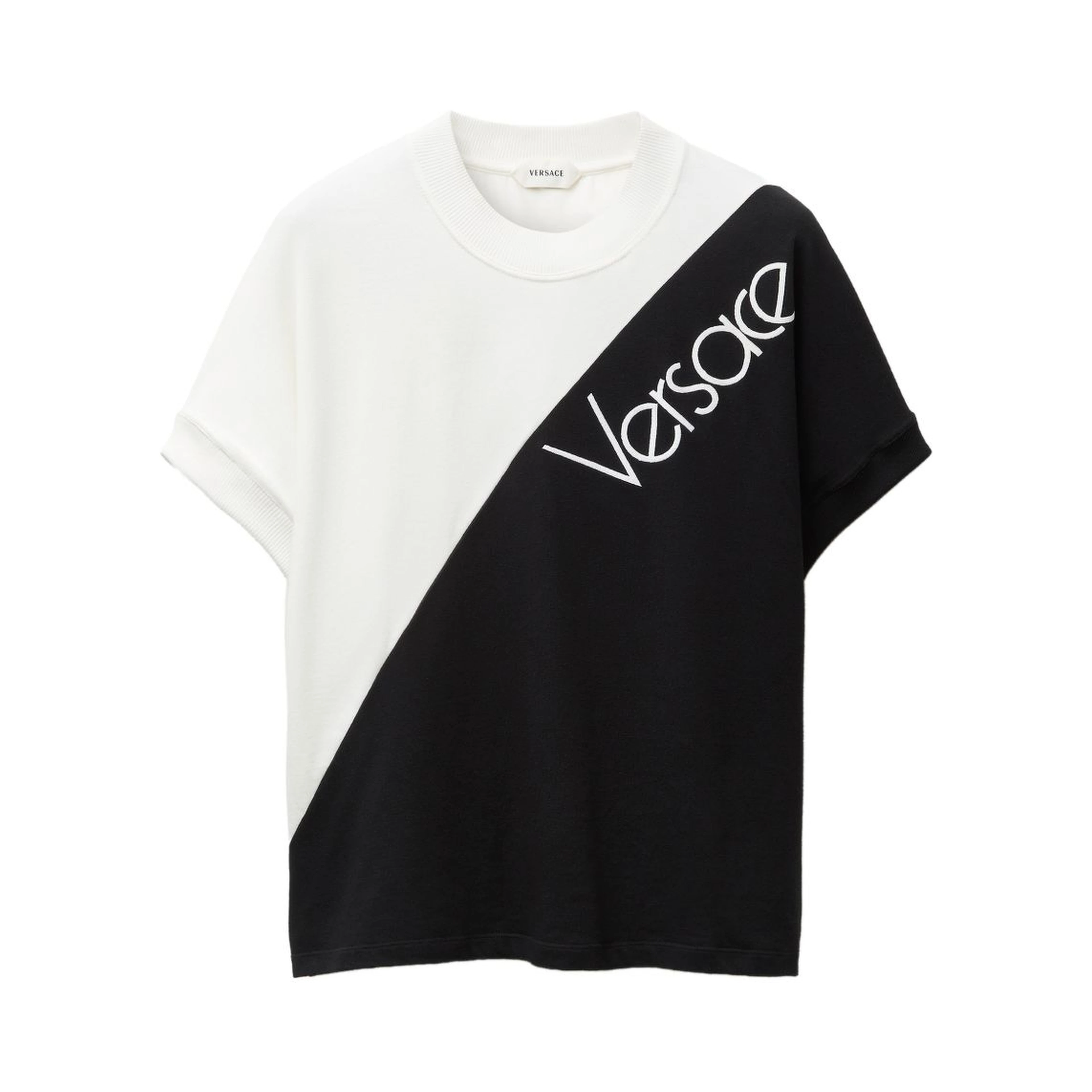 Versace T-shirts and Polos White Black