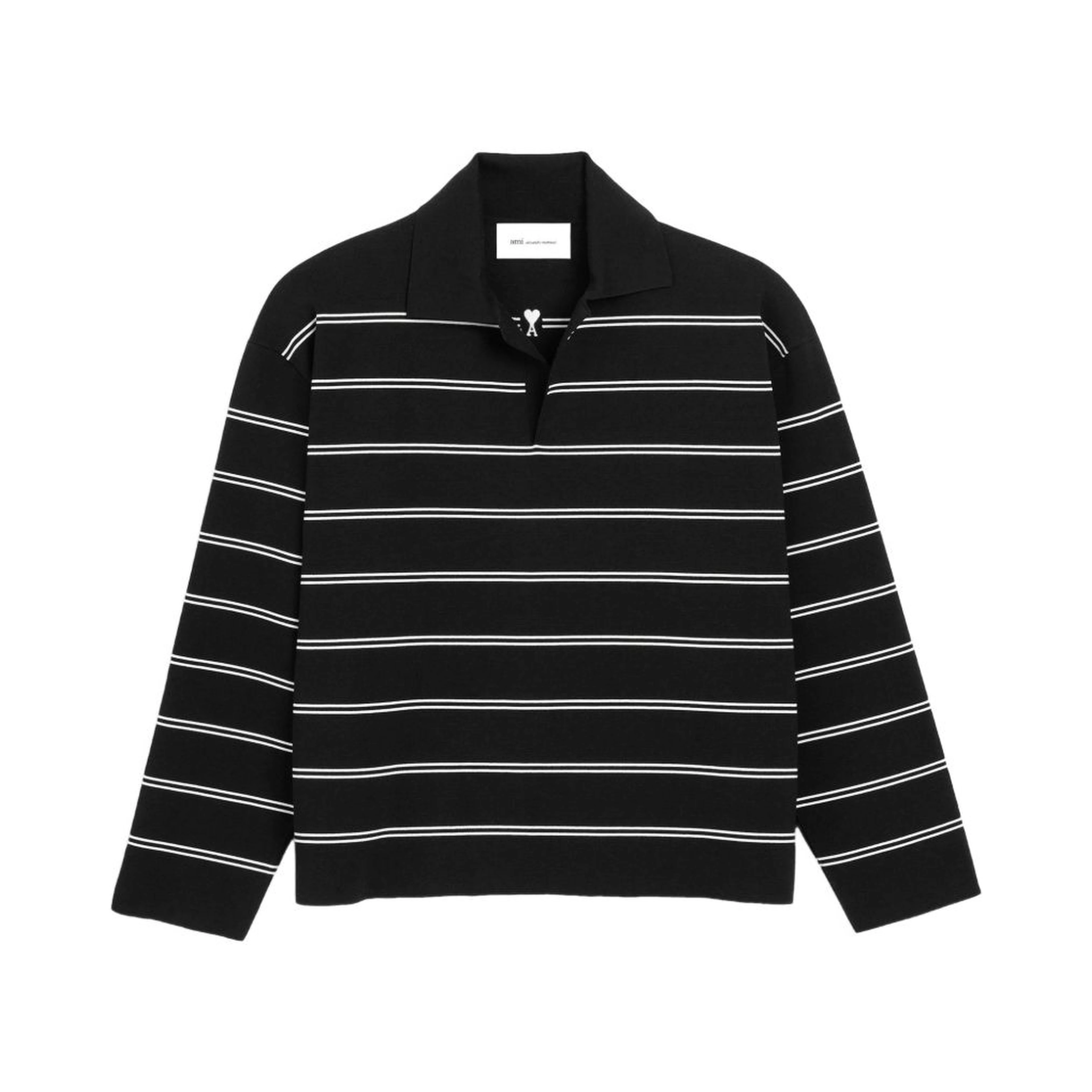 Ami T-shirts and Polos Black and white