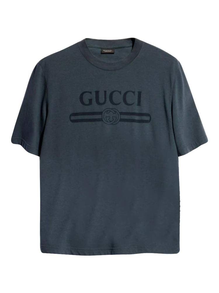 Gucci T-shirts and Polos Charcoal