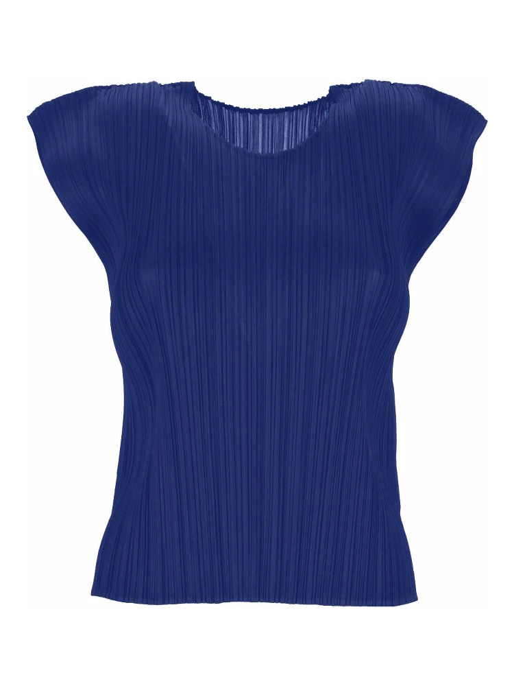 ISSEY MIYAKE PLEATS PLEASE Shirts Blue