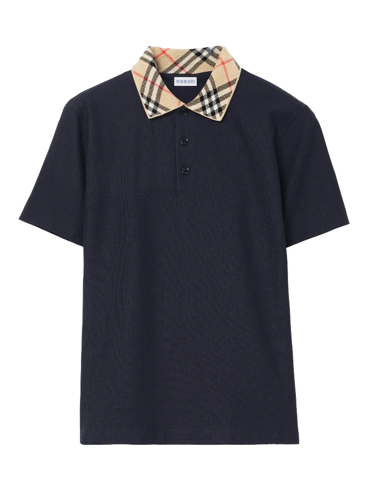 Burberry T-shirts and Polos Navy