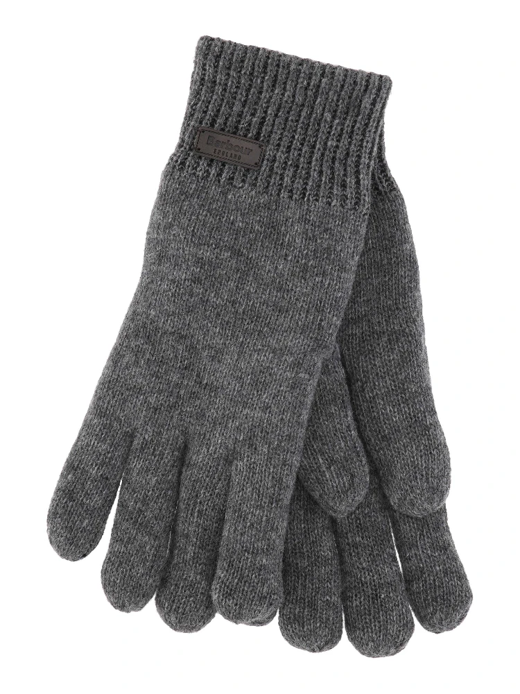 Barbour Gloves Grey
