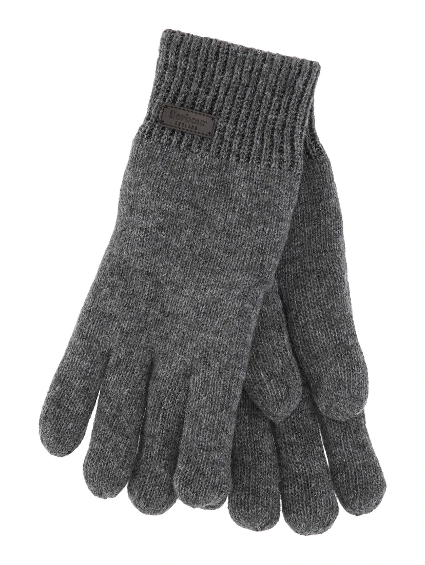 Barbour Gloves Grey