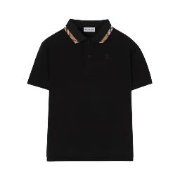 Burberry Kids T-shirts and Polos Black