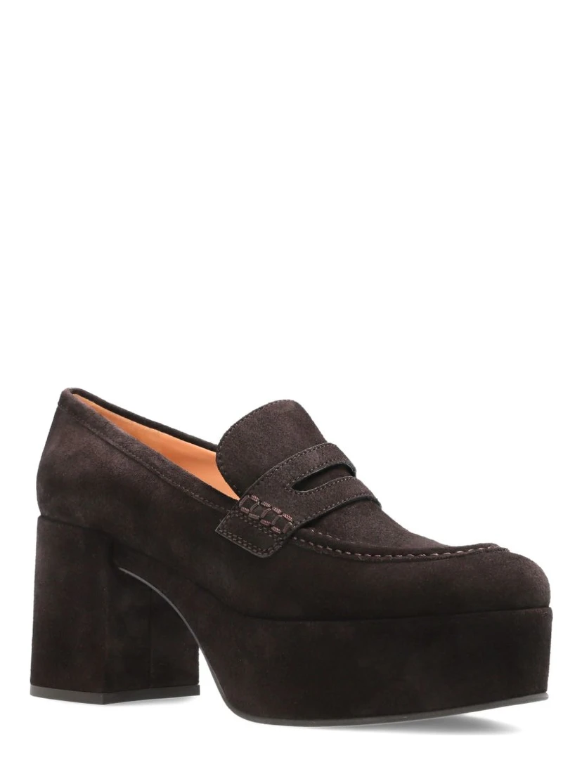 Gianvito Rossi Flat shoes Moka