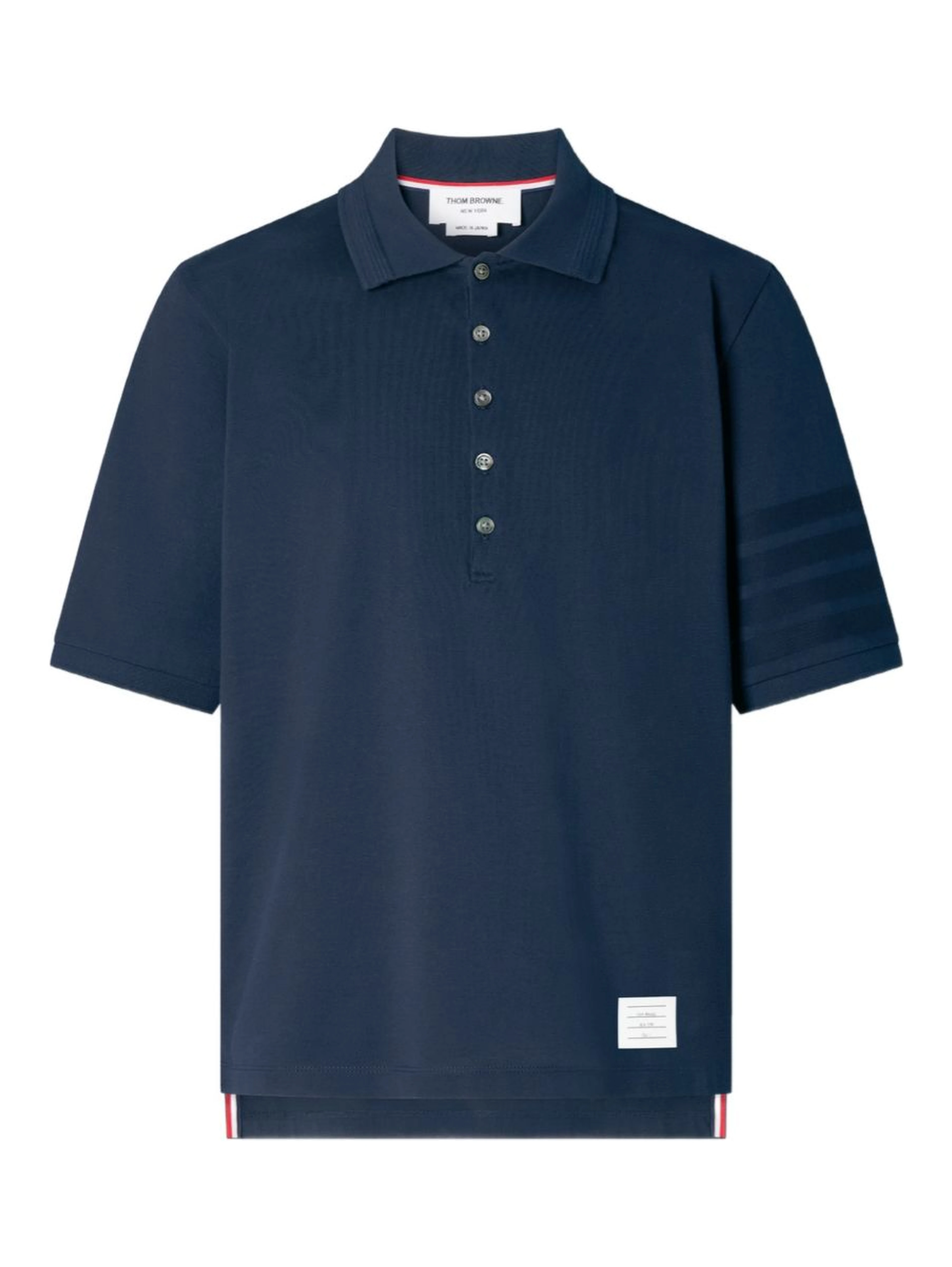 Thom Browne T-shirts and Polos Navy
