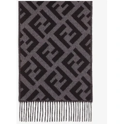 Fendi Scarfs Grey/Black