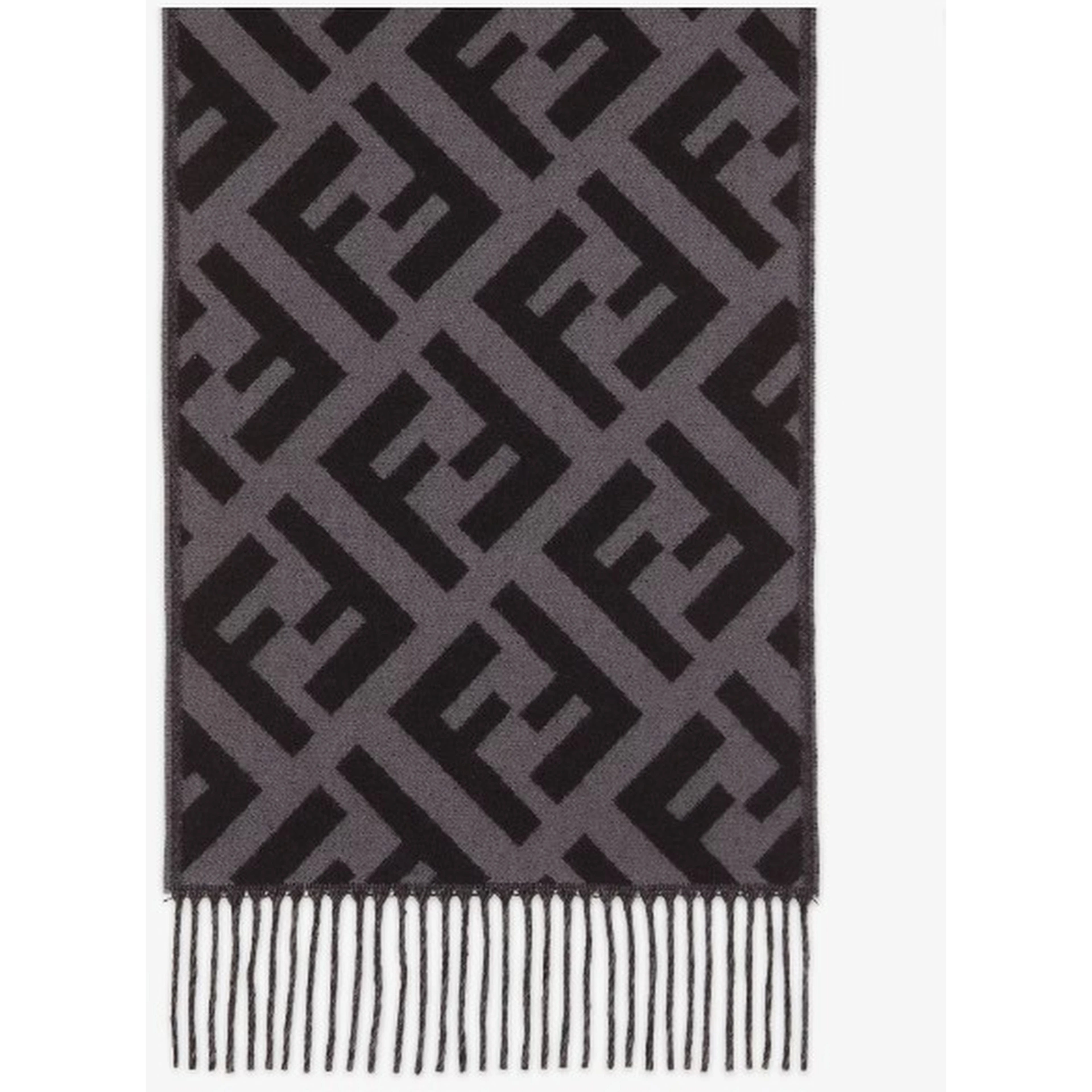 Fendi Scarfs Grey/Black