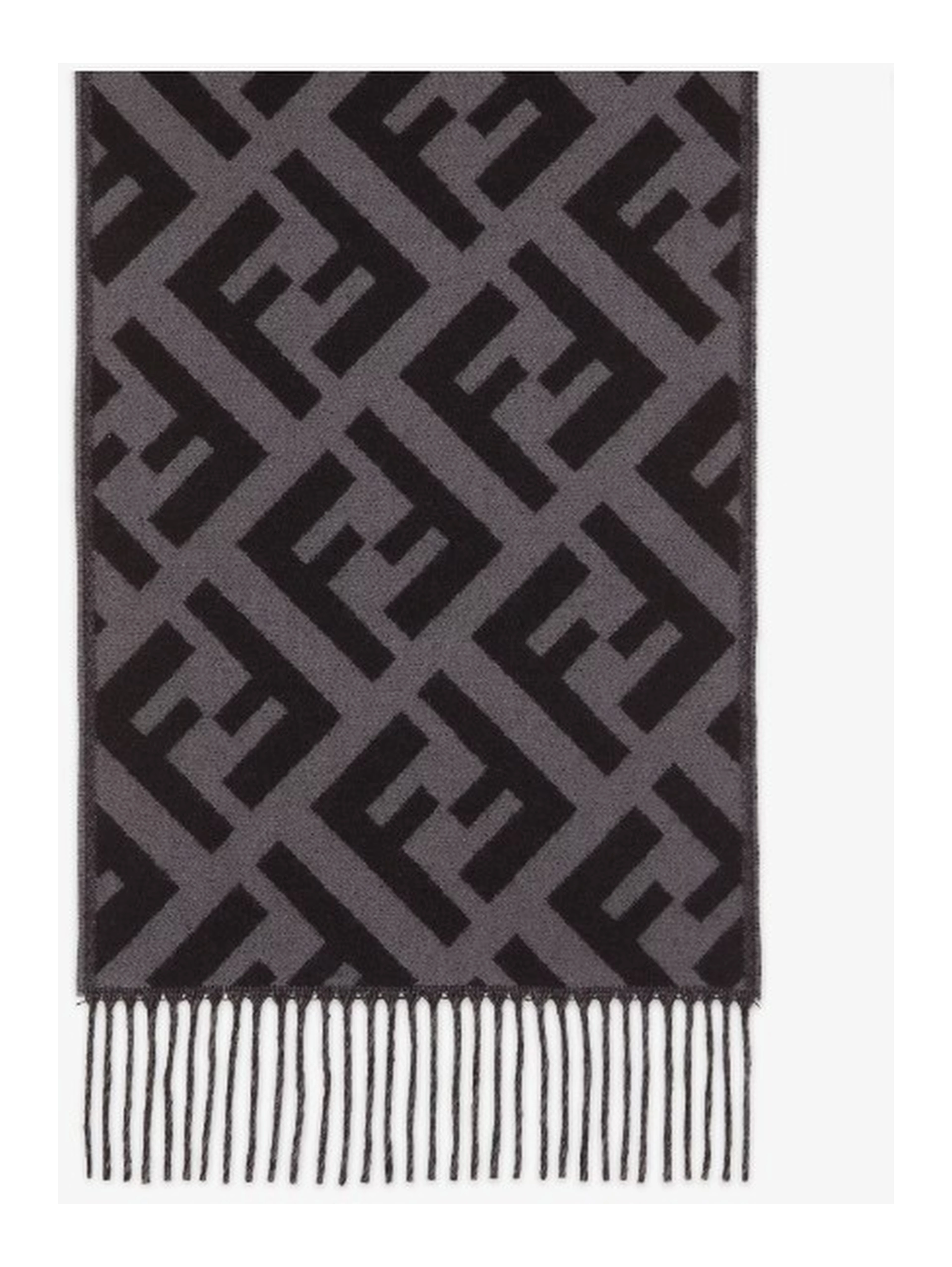 Fendi Scarfs Grey/Black
