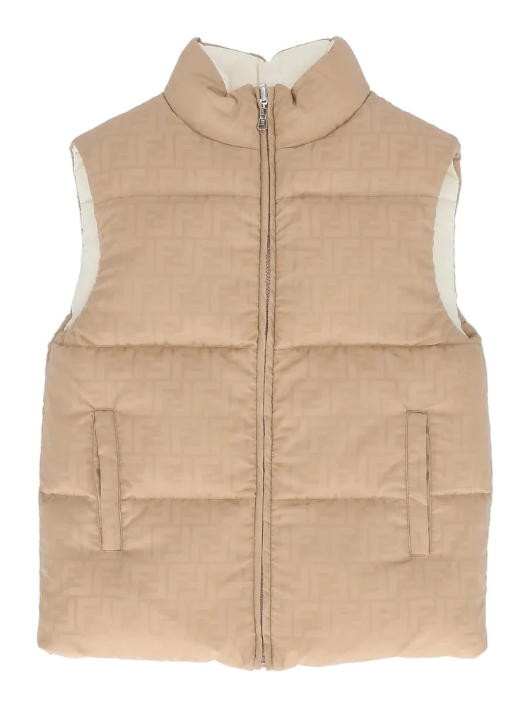 FENDI KIDS Jackets Ecrù