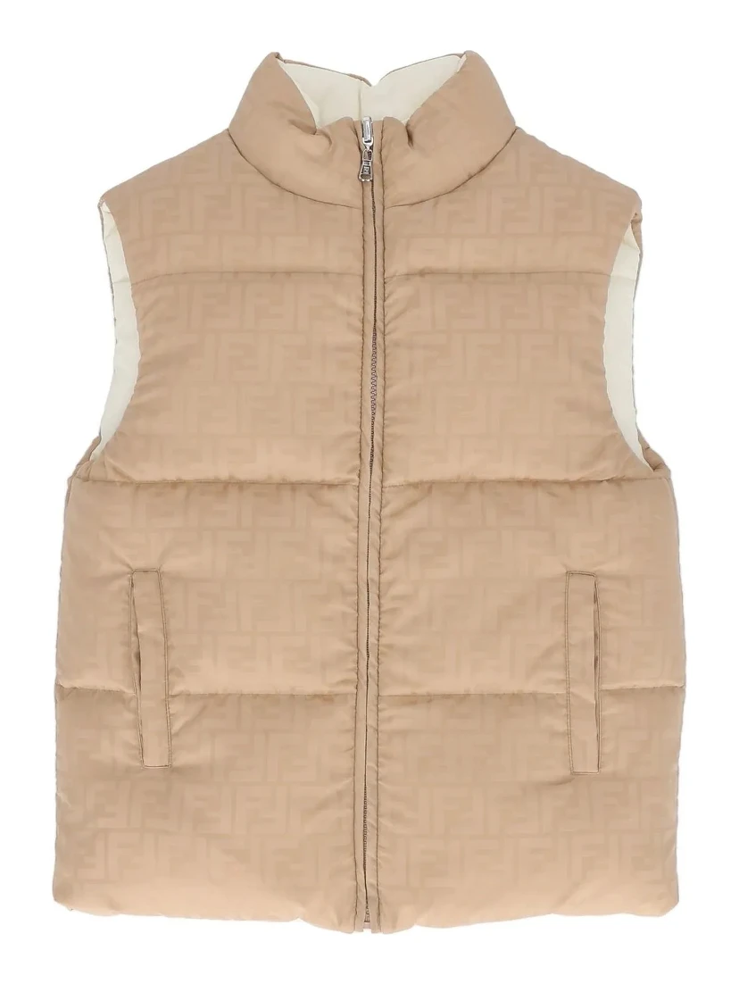 FENDI KIDS Jackets Ecrù