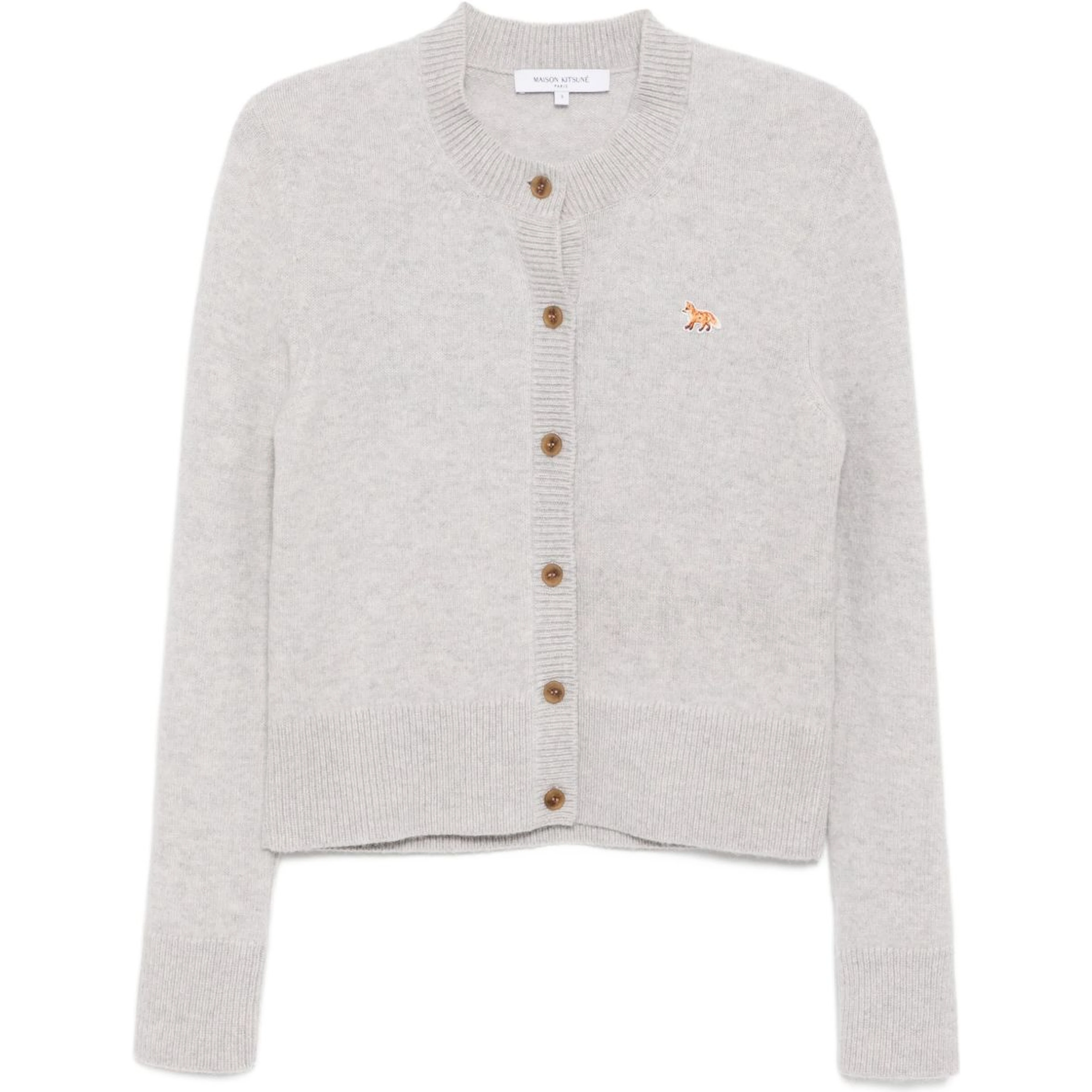 MAISON KITSUNE' Sweaters Light grey melange