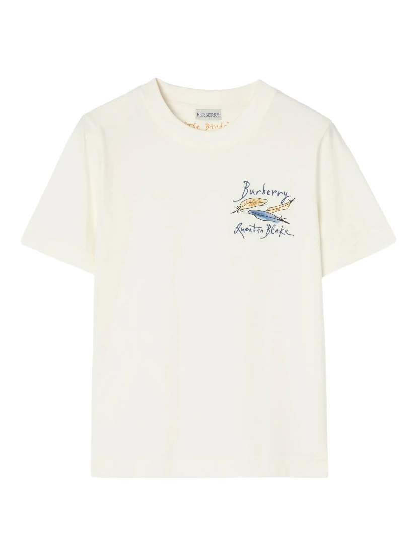 Burberry T-shirts and Polos Chalk