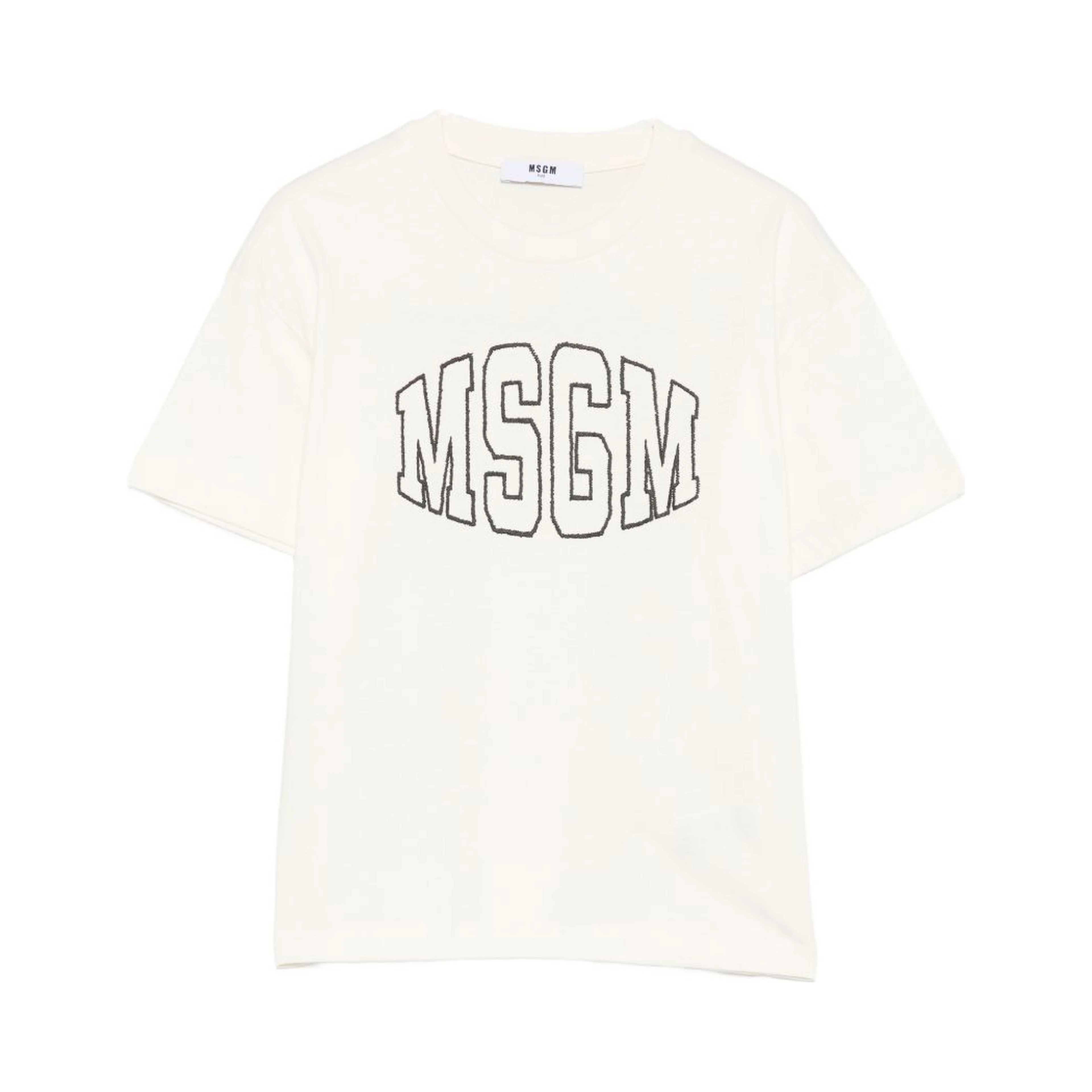 MSGM KIDS T-shirts and Polos Cream