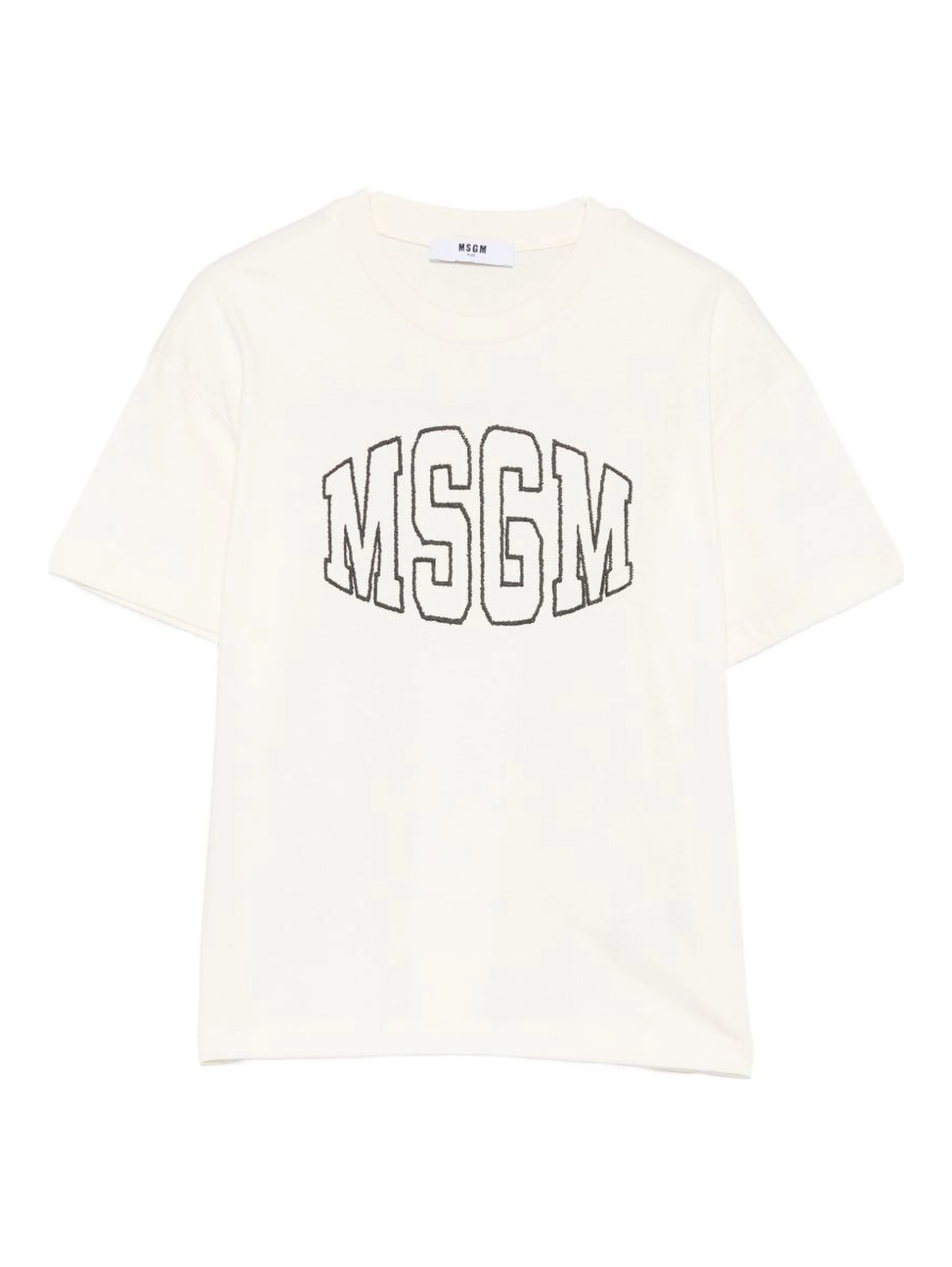 MSGM KIDS T-shirts and Polos Cream