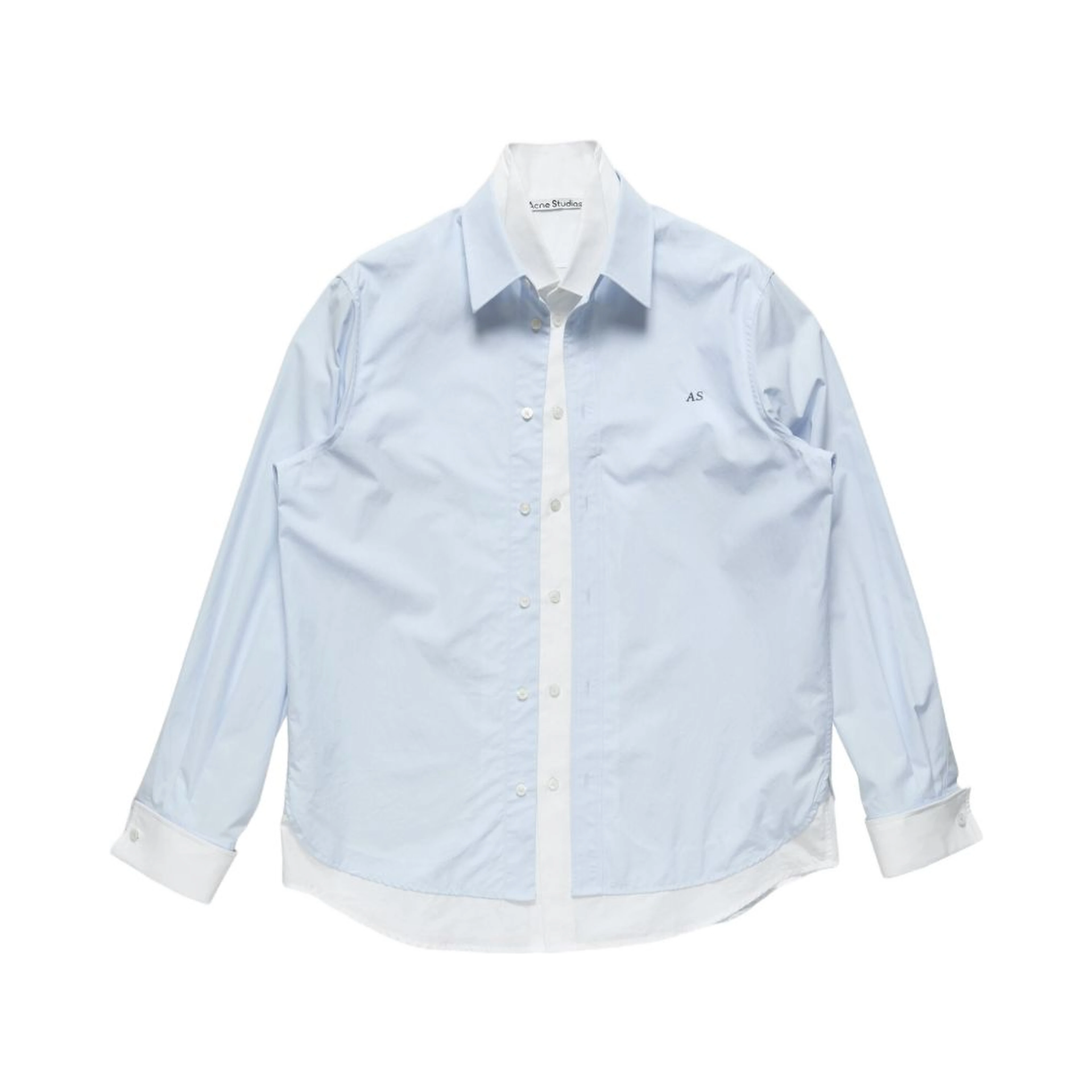 Acne Shirts Blue/White