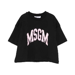 MSGM KIDS T-shirts and Polos Black