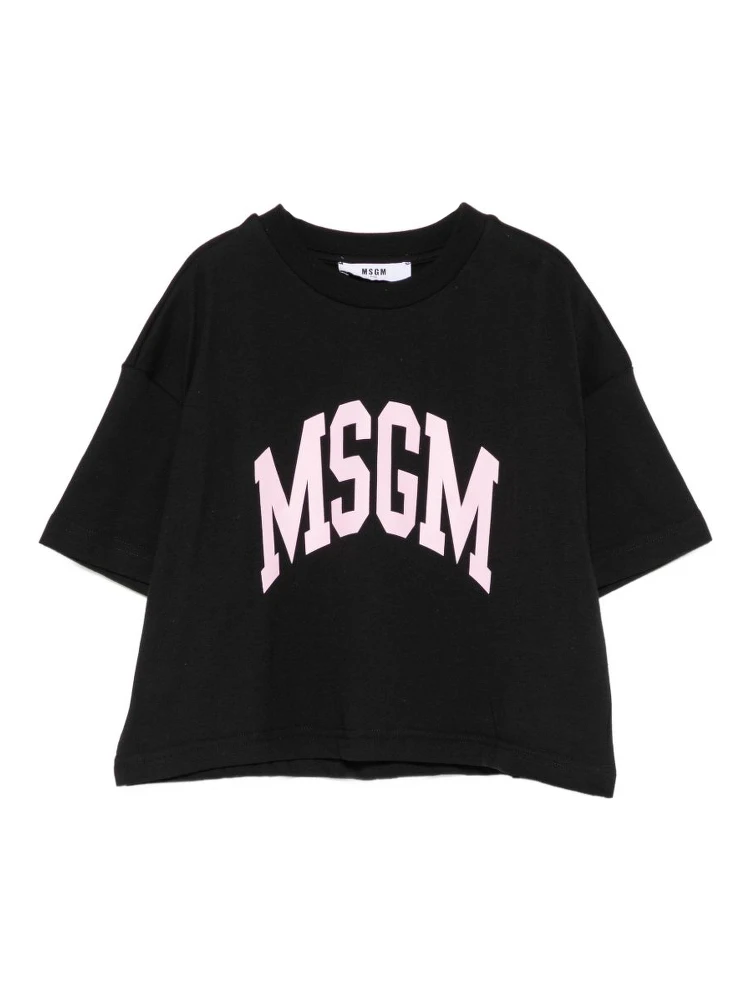 MSGM KIDS T-shirts and Polos Black