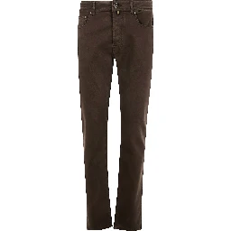 Jacob Cohen Trousers Brown
