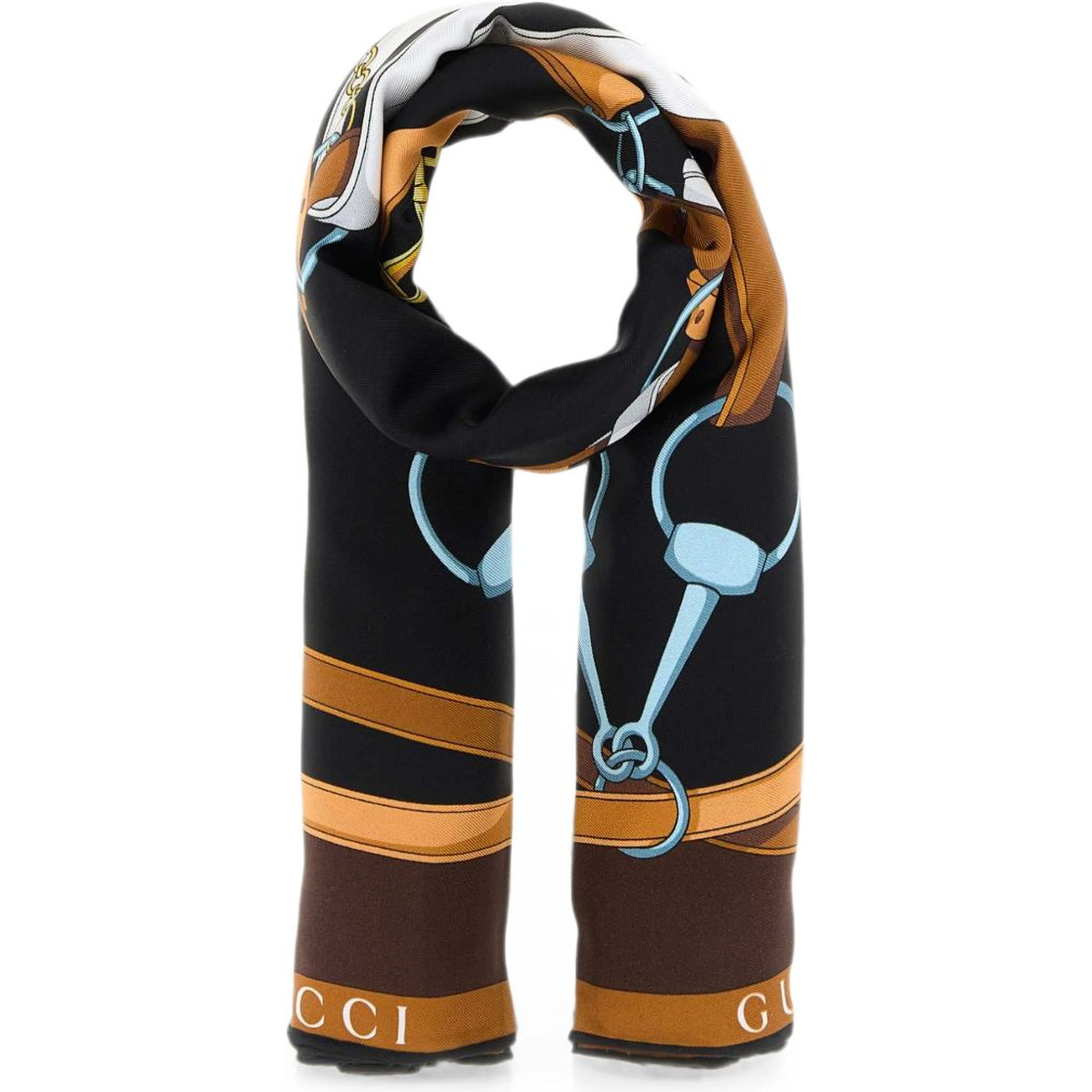 Gucci Scarfs Brown/Black